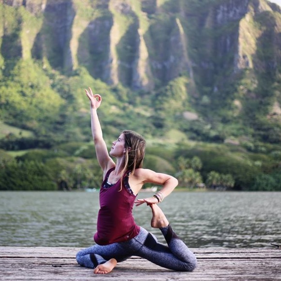 Lululemon Tranquil Tight Rio Mist Black White - Picture 3 of 8